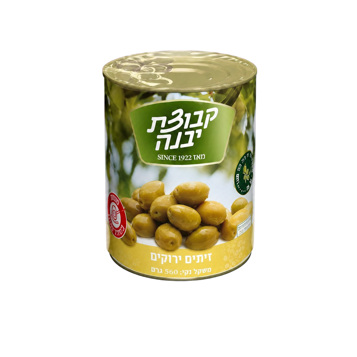 Kvutzat Yavne Green Olives – CHECKO48